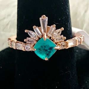 💙💚 Bomb Party Chalcedony OG Ring 💙💚